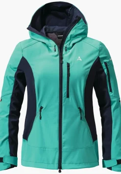 WOMEN SCHÖFFEL Ski Tour|Mountaineering|Outdoor Jackets<Functional softshell ski touring jacket red