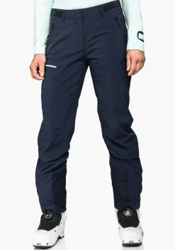 WOMEN SCHÖFFEL Ski Tour|Mountaineering|Pants Long<Functional softshell ski touring pants red