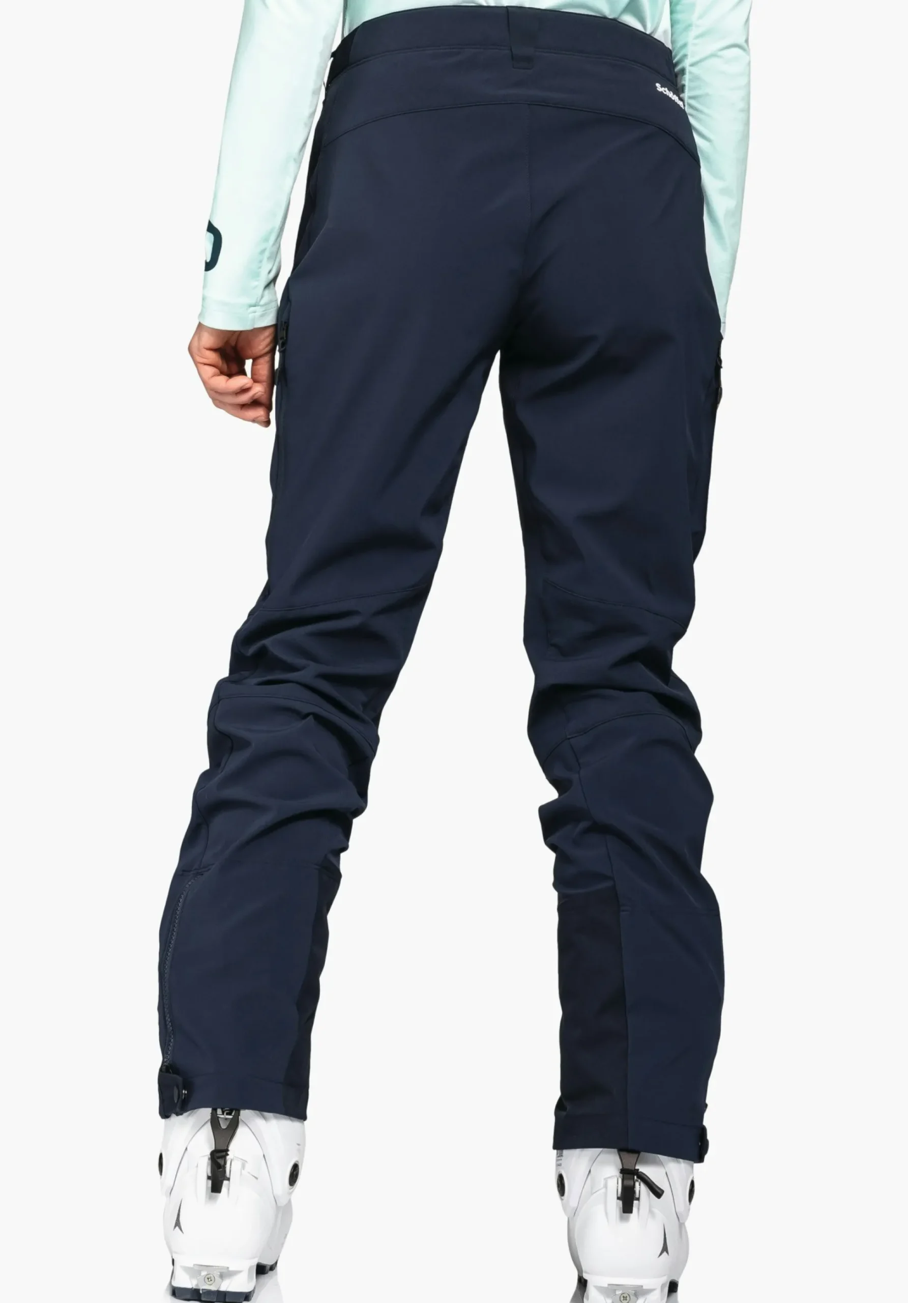 WOMEN SCHÖFFEL Ski Tour|Mountaineering|Pants Long<Functional softshell ski touring pants red