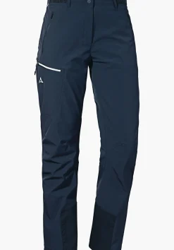 WOMEN SCHÖFFEL Ski Tour|Mountaineering|Pants Long<Functional softshell ski touring pants red