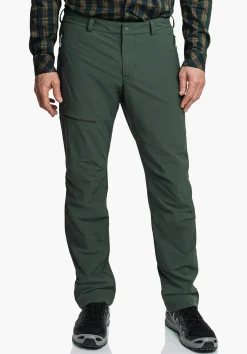 MEN SCHÖFFEL Trek & Hike|Pants Long<Functional, warming hiking pants green