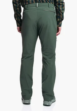 MEN SCHÖFFEL Trek & Hike|Pants Long<Functional, warming hiking pants green