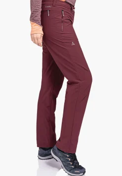 WOMEN SCHÖFFEL Trek & Hike|Pants Long<Functional, warming hiking pants red