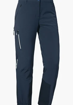 WOMEN SCHÖFFEL Ski Tour|Mountaineering|Pants Long<GORE-TEX® softshell ski touring pants red