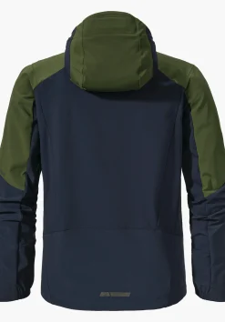 MEN SCHÖFFEL Ski Tour|Mountaineering|Outdoor Jackets<GORE-TEX® softshell ski touring jacket green