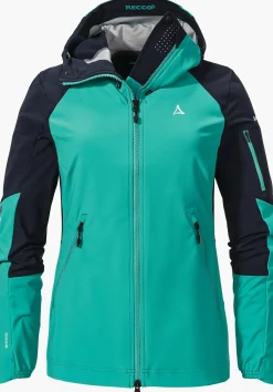 WOMEN SCHÖFFEL Ski Tour|Mountaineering|Outdoor Jackets<GORE-TEX® softshell ski touring jacket red