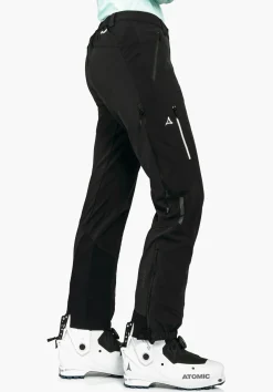 WOMEN SCHÖFFEL Mountaineering|Pants Long|Ski Tour<GORE-TEX® softshell ski touring pants red