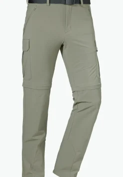MEN SCHÖFFEL Trek & Hike|Pants Zip Off<Great hiking pants with Zip function green