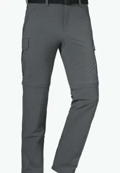 MEN SCHÖFFEL Trek & Hike|Pants Zip Off<Great hiking pants with Zip function green