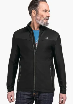 MEN SCHÖFFEL Skiing<High quality and warm fleece jacket red