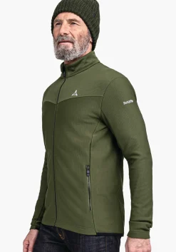MEN SCHÖFFEL Skiing<High quality and warm fleece jacket red