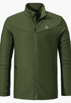 MEN SCHÖFFEL Skiing<High quality and warm fleece jacket red