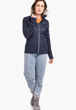 WOMEN SCHÖFFEL Skiing<High quality and warm fleece jacket beige