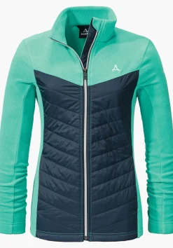 WOMEN SCHÖFFEL Skiing<High quality and warm fleece jacket beige