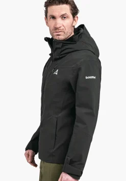 MEN SCHÖFFEL Skiing<High technical hardshell ski jacket green