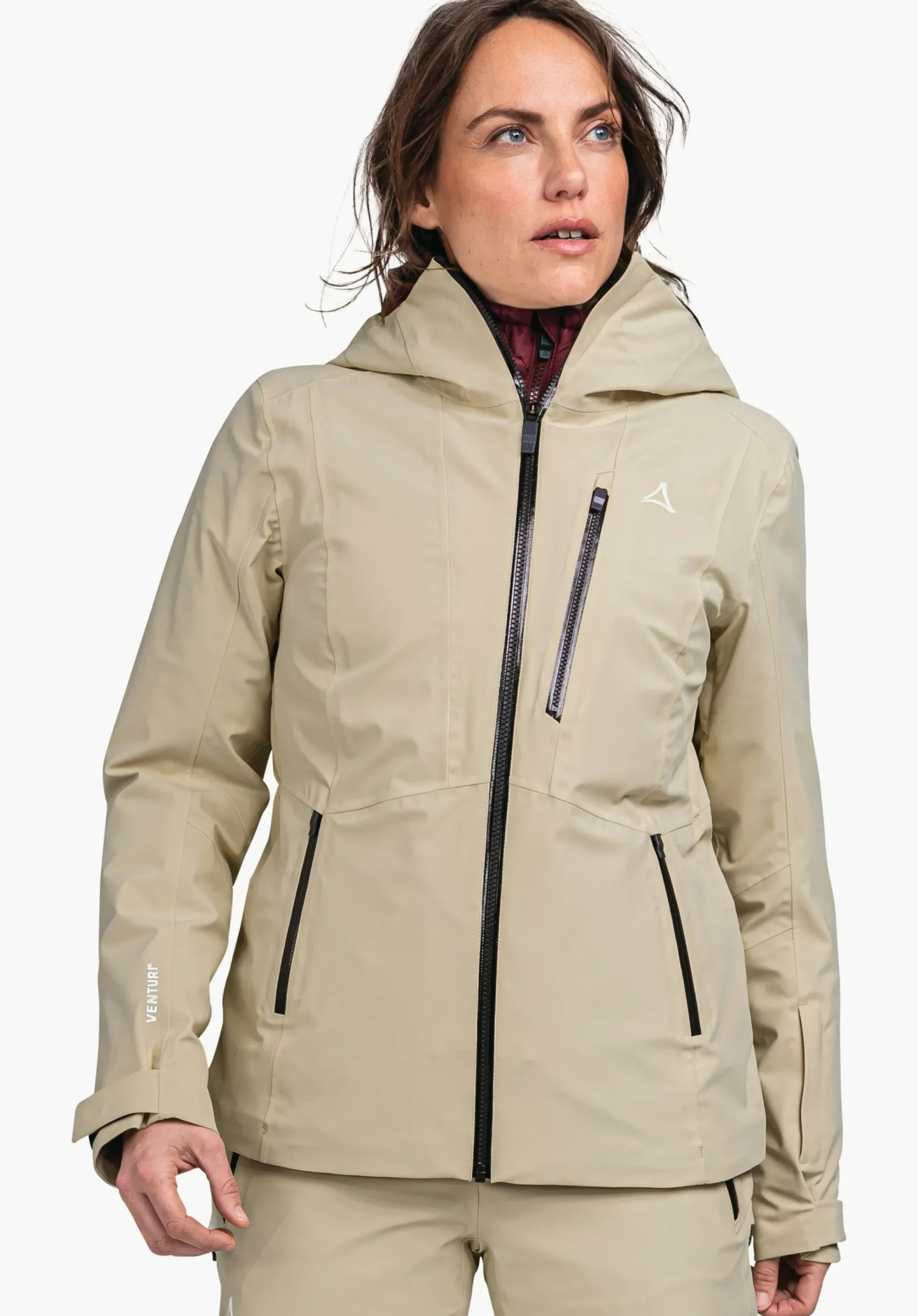 WOMEN SCHÖFFEL Skiing<High technical hardshell ski jacket red
