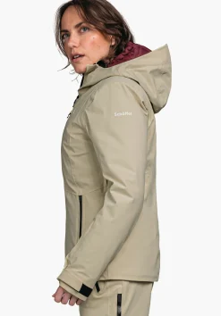 WOMEN SCHÖFFEL Skiing<High technical hardshell ski jacket red