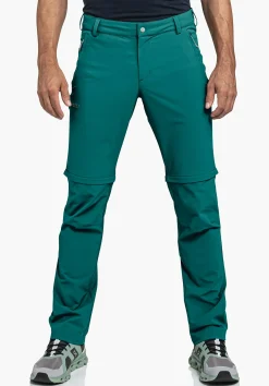 MEN SCHÖFFEL Trek & Hike|Pants Zip Off<Hiking pants zip-off to Bermudas beige