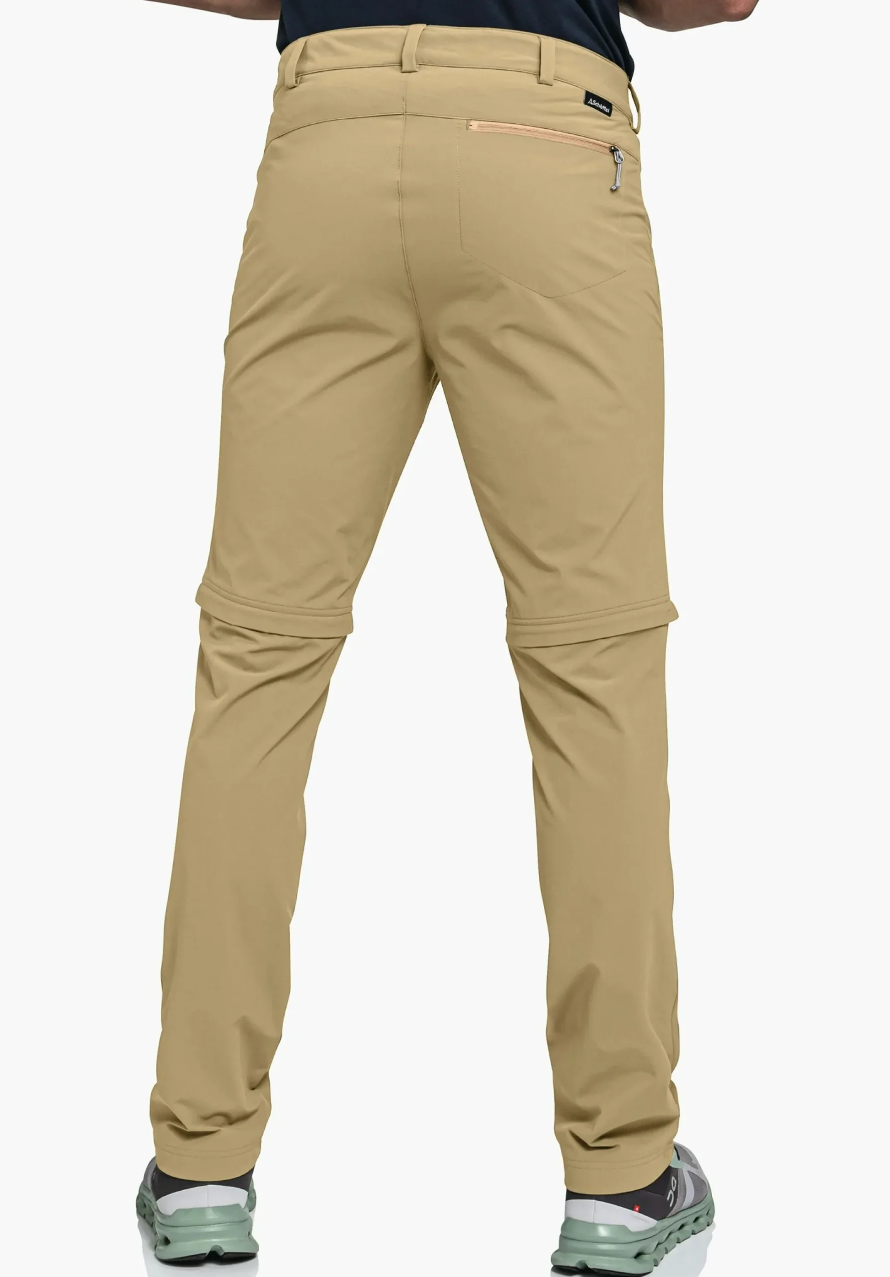 MEN SCHÖFFEL Trek & Hike|Pants Zip Off<Hiking pants zip-off to Bermudas beige