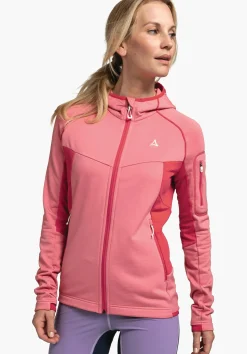WOMEN SCHÖFFEL <Hoody with heat regulating technology pink