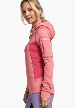 WOMEN SCHÖFFEL <Hoody with heat regulating technology pink