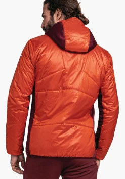 MEN SCHÖFFEL Trek & Hike|Outdoor Jackets<Hybrid jacket with sustainable padding orange