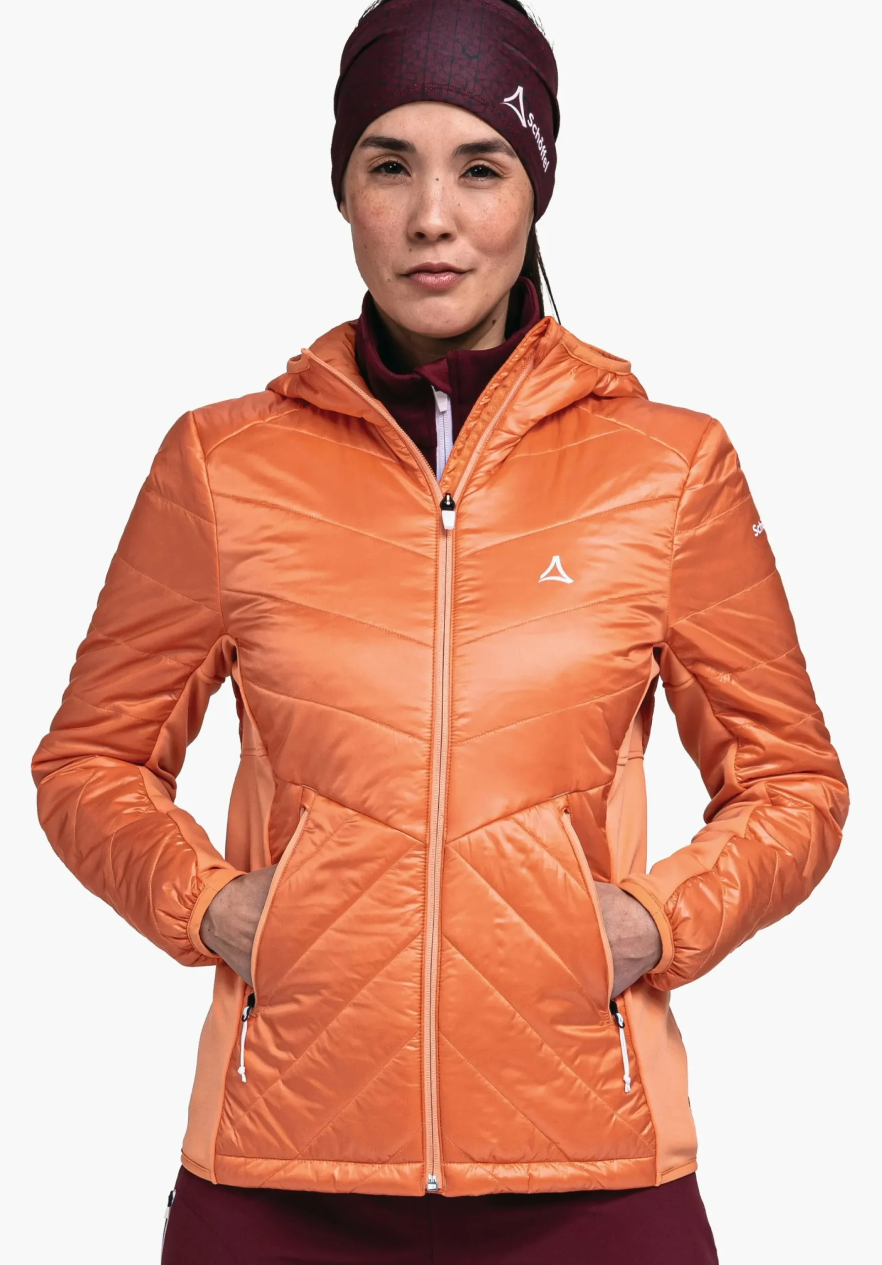 WOMEN SCHÖFFEL Trek & Hike|Outdoor Jackets<Hybrid jacket with sustainable padding red