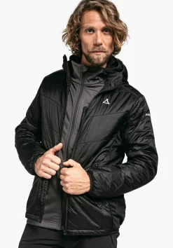 MEN SCHÖFFEL Trek & Hike|Outdoor Jackets<Hybrid jacket with sustainable padding orange