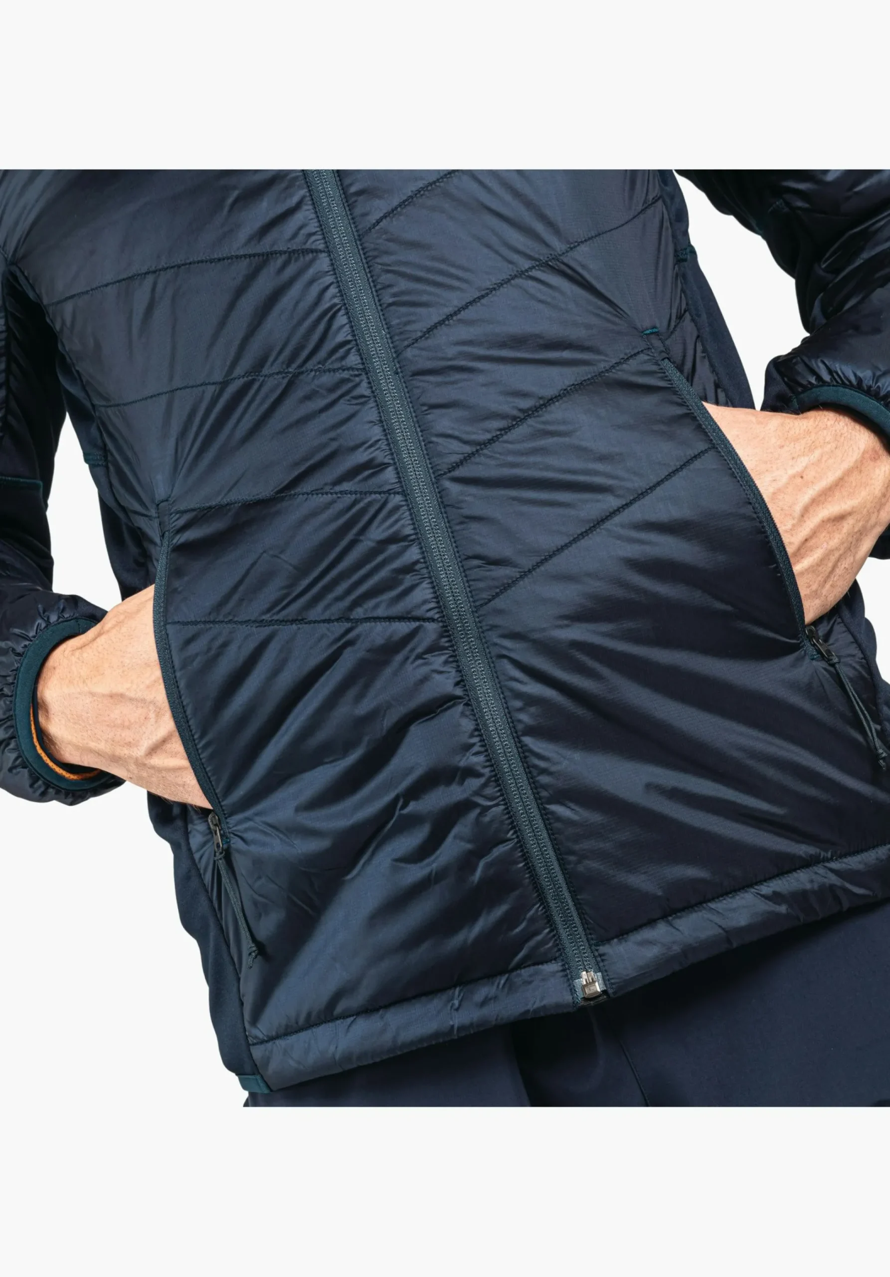 MEN SCHÖFFEL Trek & Hike|Outdoor Jackets<Hybrid jacket with sustainable padding orange