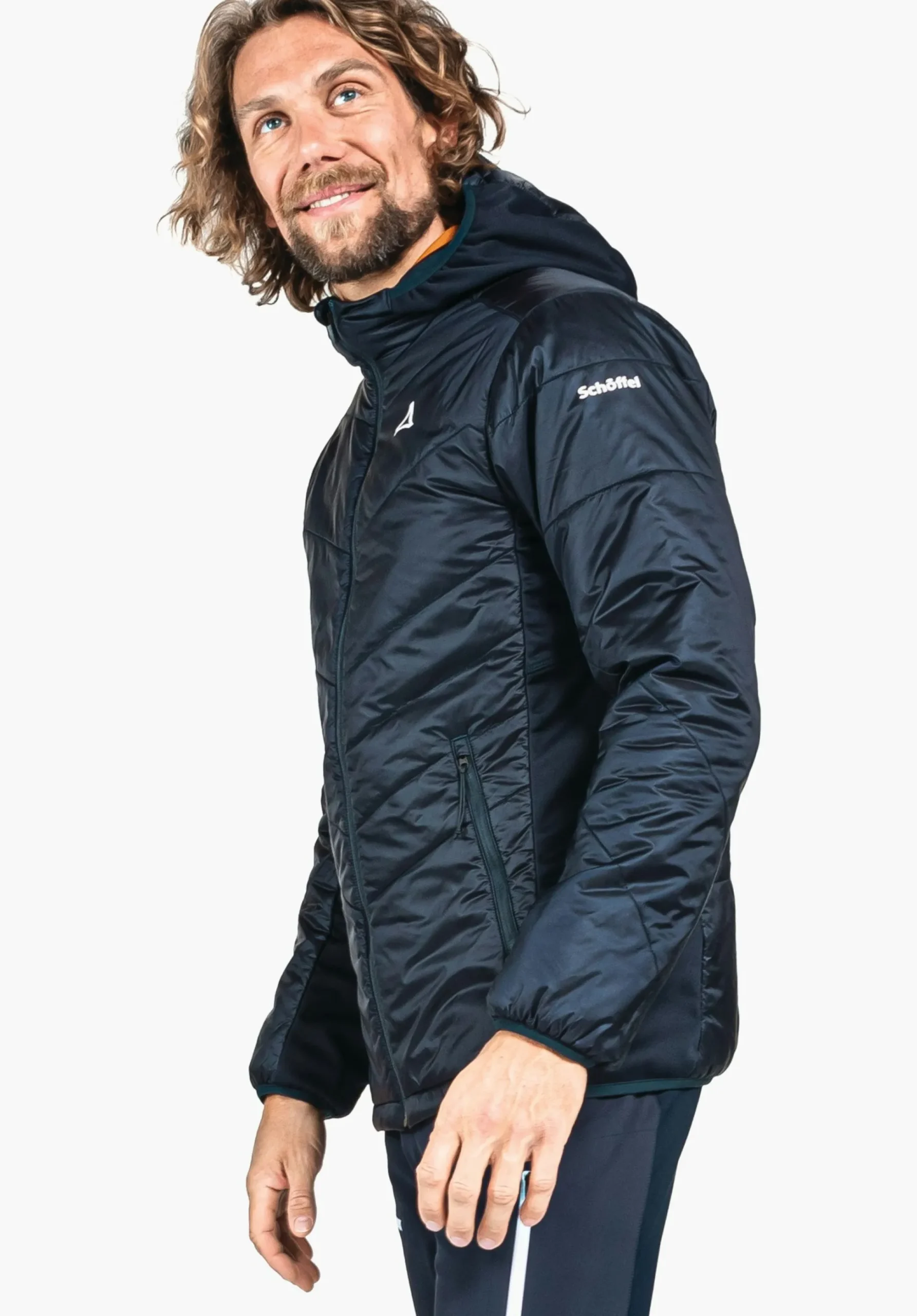 MEN SCHÖFFEL Trek & Hike|Outdoor Jackets<Hybrid jacket with sustainable padding orange