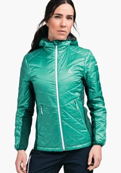 WOMEN SCHÖFFEL Trek & Hike|Outdoor Jackets<Hybrid jacket with sustainable padding red
