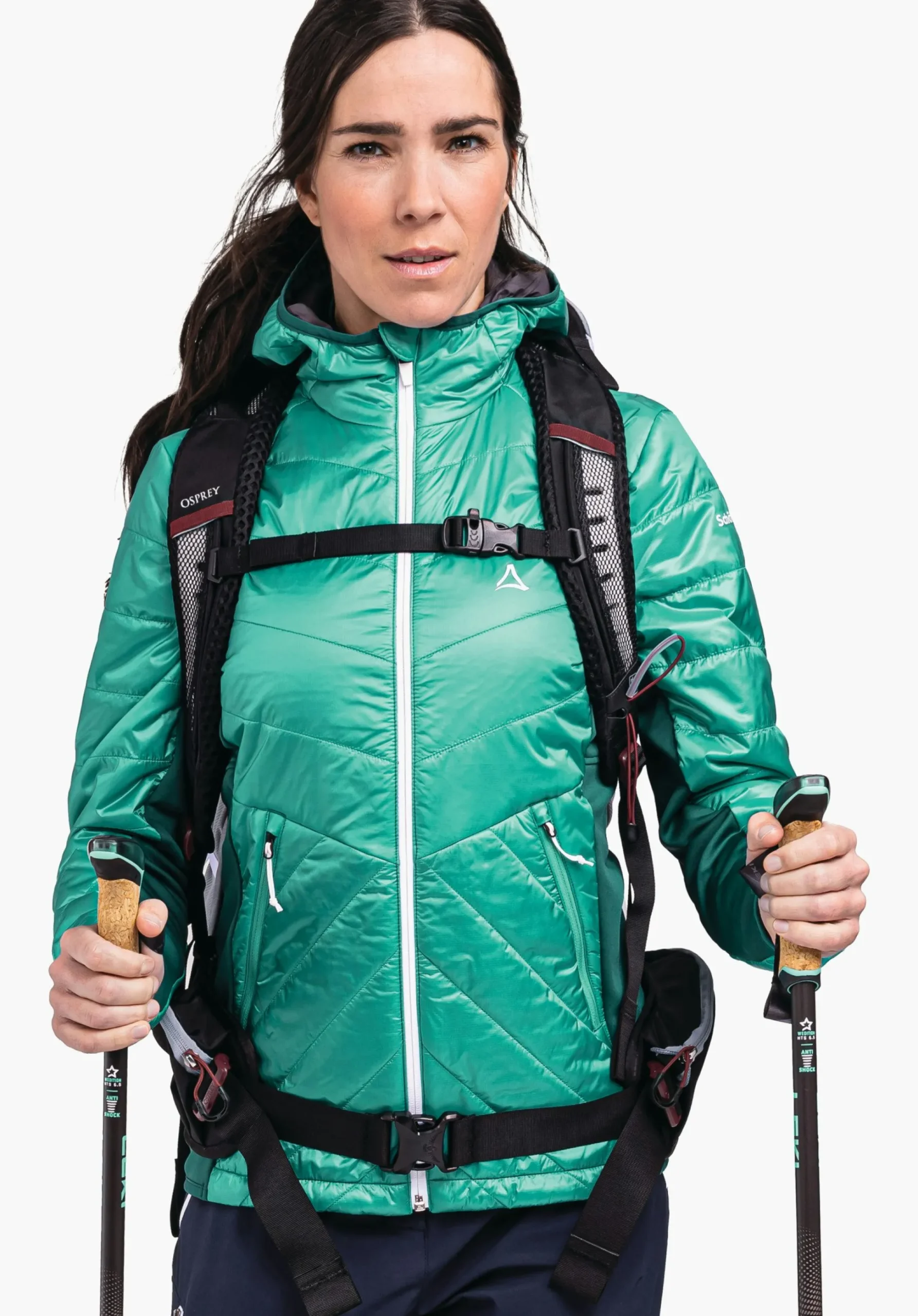 WOMEN SCHÖFFEL Trek & Hike|Outdoor Jackets<Hybrid jacket with sustainable padding red