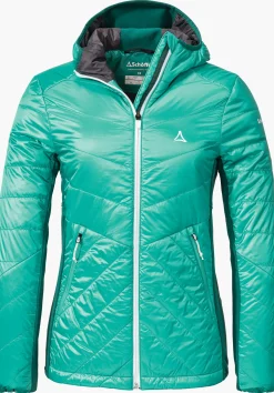 WOMEN SCHÖFFEL Trek & Hike|Outdoor Jackets<Hybrid jacket with sustainable padding red