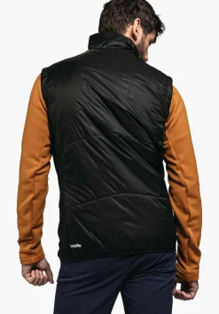 MEN SCHÖFFEL Trek & Hike<Hybrid vest with recycled padding blue