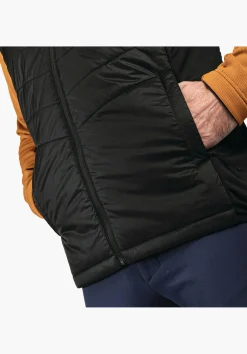 MEN SCHÖFFEL Trek & Hike<Hybrid vest with recycled padding blue