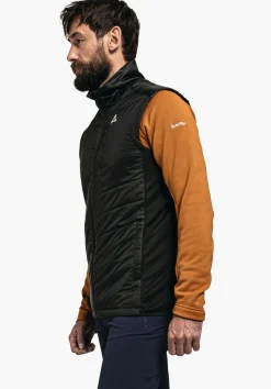 MEN SCHÖFFEL Trek & Hike<Hybrid vest with recycled padding blue