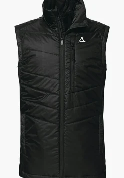 MEN SCHÖFFEL Trek & Hike<Hybrid vest with recycled padding blue