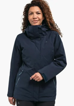 WOMEN SCHÖFFEL Trek & Hike|Double Jackets<3in1 hiking jacket with thermal inner red