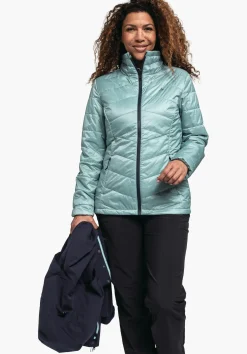 WOMEN SCHÖFFEL Trek & Hike|Double Jackets<3in1 hiking jacket with thermal inner red