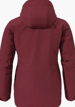 WOMEN SCHÖFFEL Trek & Hike|Double Jackets<3in1 hiking jacket with thermal inner red