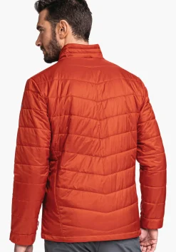 MEN SCHÖFFEL Trek & Hike|Double Jackets<3in1 hiking jacket with thermal inner red