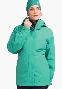 WOMEN SCHÖFFEL Trek & Hike|Double Jackets<3in1 hiking jacket with thermal inner red