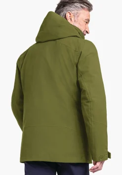 MEN SCHÖFFEL Trek & Hike|Double Jackets<3in1 hiking jacket with thermal inner red
