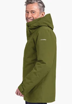 MEN SCHÖFFEL Trek & Hike|Double Jackets<3in1 hiking jacket with thermal inner red