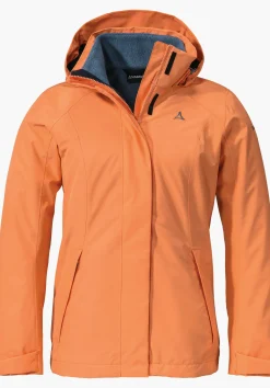 WOMEN SCHÖFFEL Trek & Hike|Double Jackets<3in1 hiking jacket with zip-out fleece red