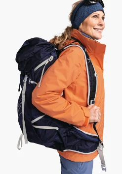 WOMEN SCHÖFFEL Trek & Hike|Double Jackets<3in1 hiking jacket with zip-out fleece red