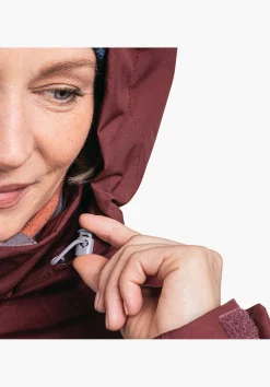 WOMEN SCHÖFFEL Trek & Hike|Double Jackets<3in1 hiking jacket with zip-out fleece red