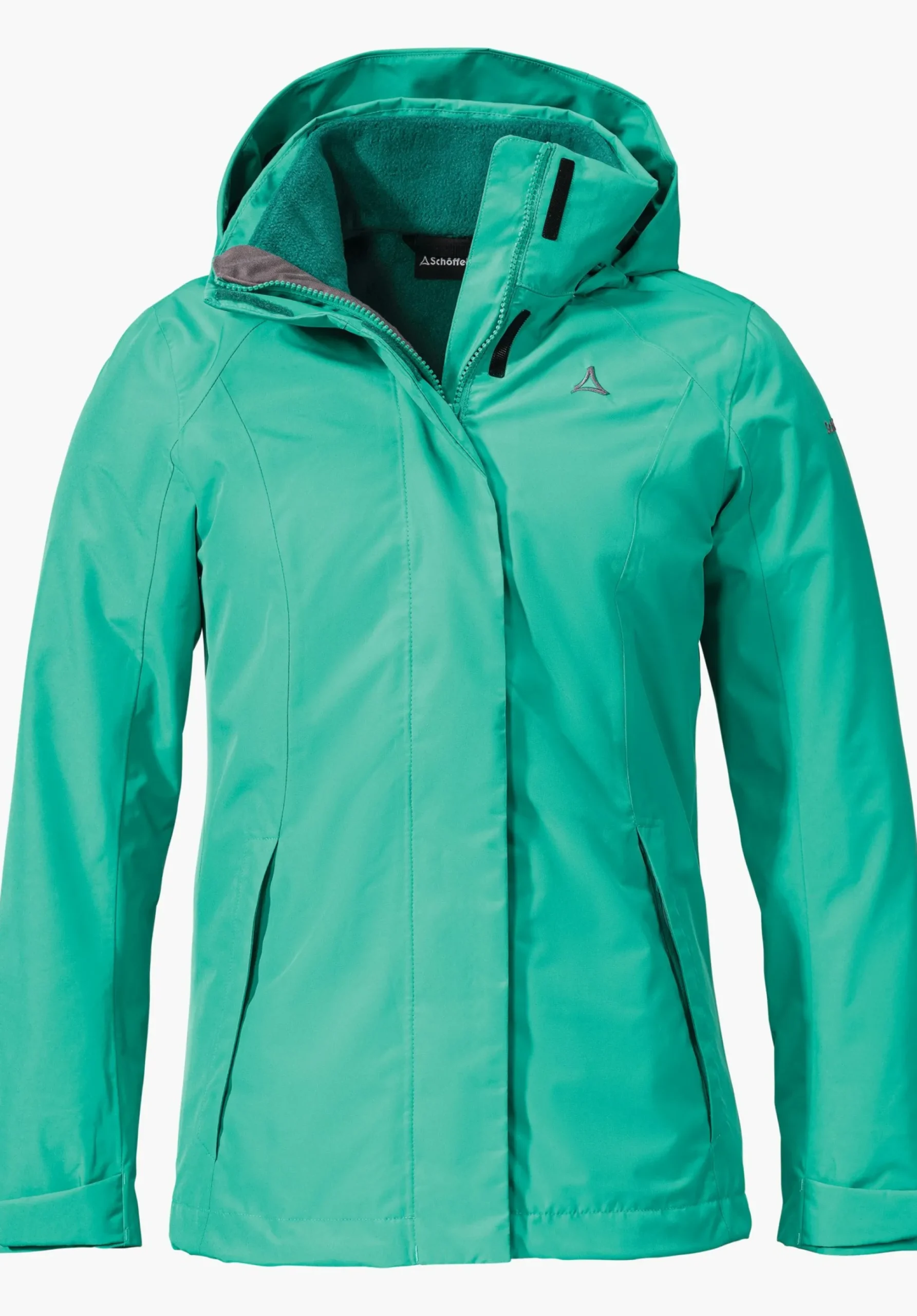 WOMEN SCHÖFFEL Trek & Hike|Double Jackets<3in1 hiking jacket with zip-out fleece red