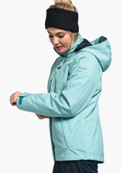 WOMEN SCHÖFFEL Trek & Hike|Double Jackets<3in1 hiking jacket with zip-out fleece red