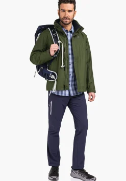 MEN SCHÖFFEL Trek & Hike|Double Jackets<3in1 jacket with a rainproof outer layer blau